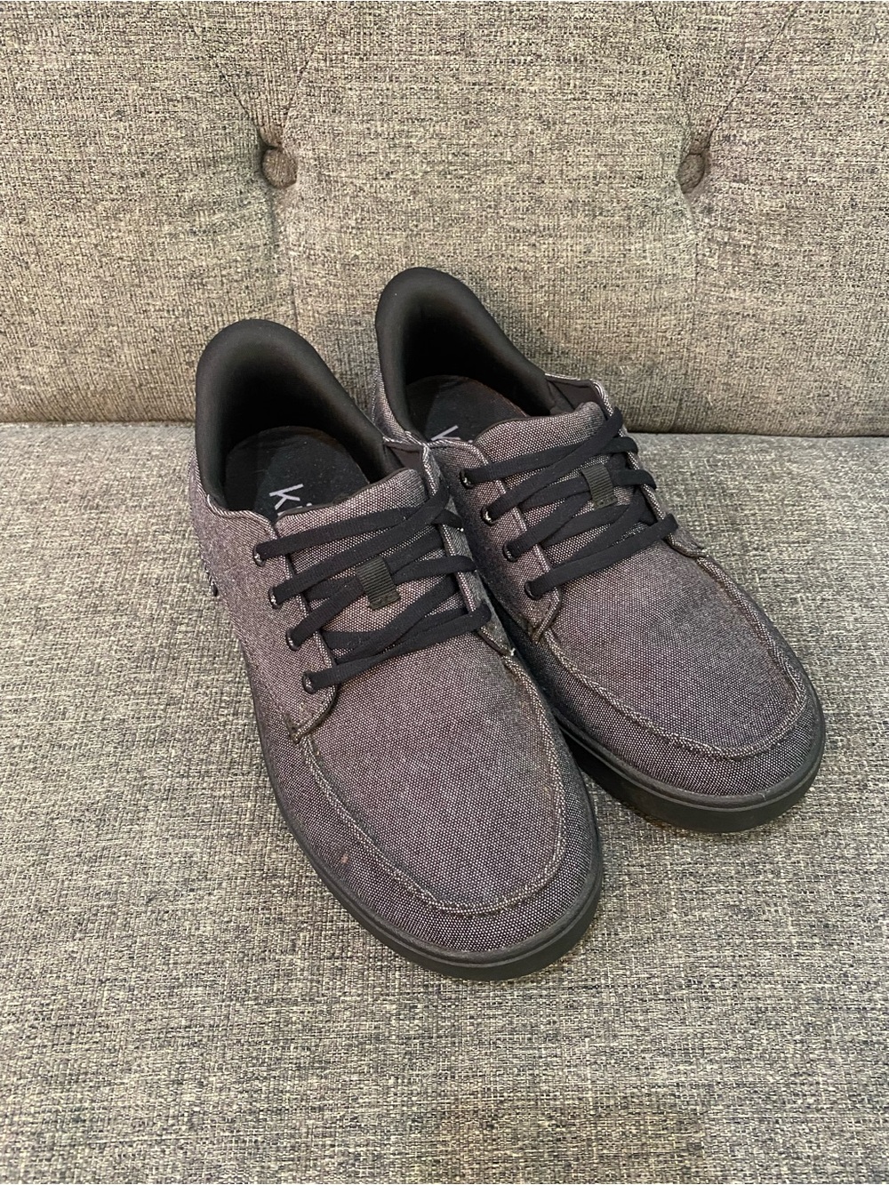 Kizik Porto Black Heather Sneakers Men’s Size 8 Wide